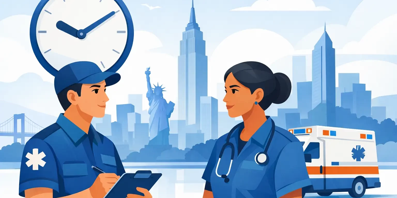 How Long Is EMT Training for New York Careers?