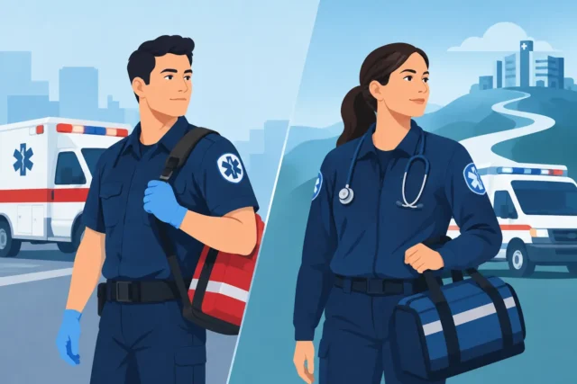 EMT Versus Paramedic Roles and Career Paths